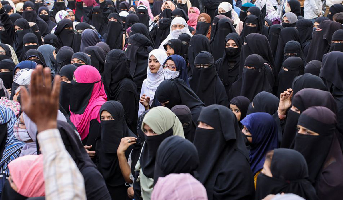 India's hijab dispute reaches its most populous state